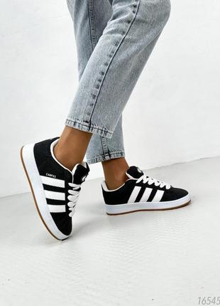 Женские кроссовки adidas campus gray &amp;white