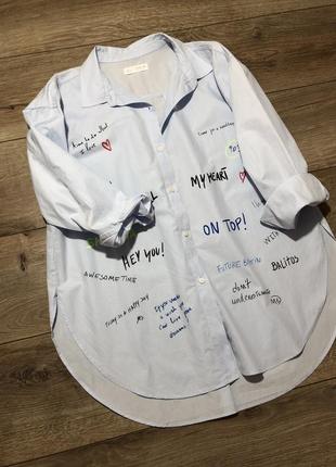 Подростковая рубашка zara 4