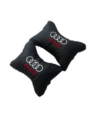 Подушки підголівники audi чорний
