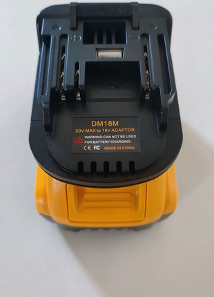 Переходник аккумулятора dewalt на makita