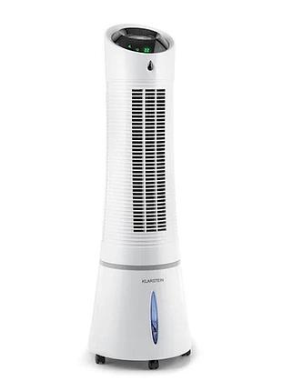 Мобільний кондиціонер klarstein skyscraper ice smart 4-в-1 210 м³/год, 6л, білий