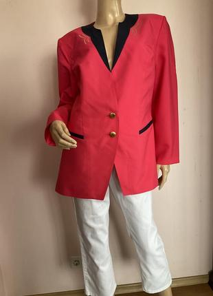 Розовый нарядный жакет/xl/