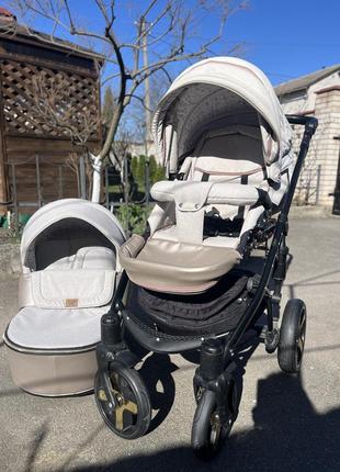 Детская коляска 2 в 1 baby pram1 фото