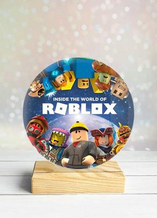 Детский ночник роблокс roblox (дизайн 28.5)