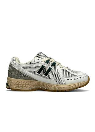 New balance 1906r white green2 фото