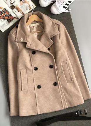 Брендове стильне пальто h&m етикетка
