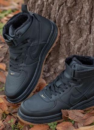 Топові nike air force gore tex hight black