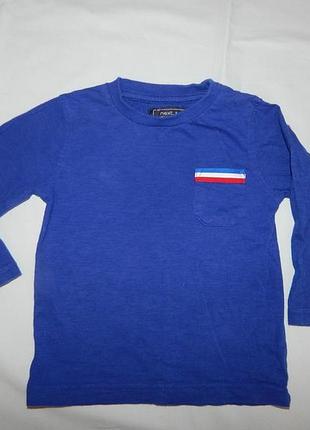 Реглан модный футболка с длинным рукавом на 12-18 мес 1-1,5 года