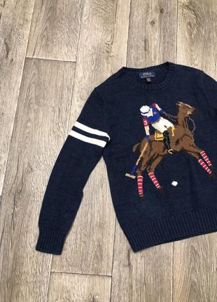 Свитер polo ralph lauren на 10-12 лет 140-152см оригинальный2 фото