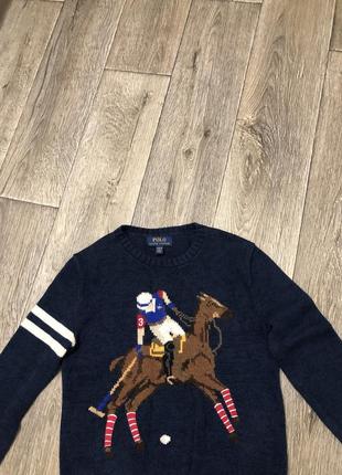 Свитер polo ralph lauren на 10-12 лет 140-152см оригинальный3 фото