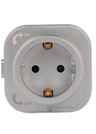 Розетка трекова з/з pandora (сірий) 16 a