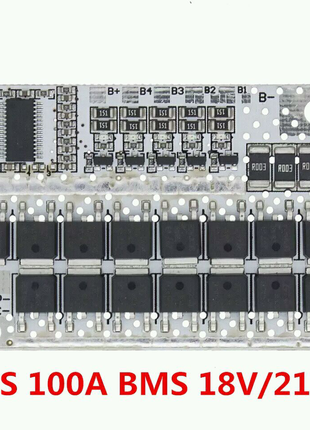 Bms 5s 100a 21в контролер заряду розряду li-ion з балансуванням