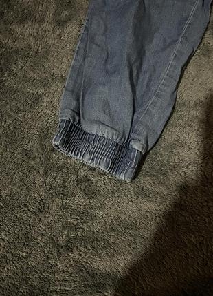 Штани з тоненького джинси4 фото