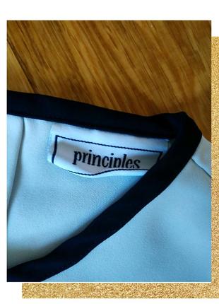 🔸 блуза "principles"3 фото
