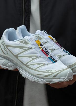 Мужские кроссовки salomon xt-6 avd white 41-42-45