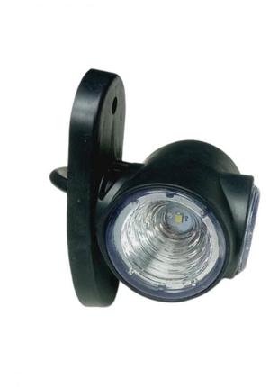 Габаритный фонарь прицепа трехцветный 8 см led 24v