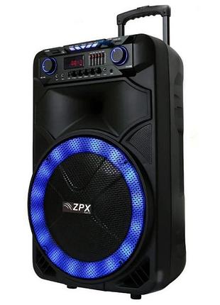 Велика бездротова bluetooth колонка ss-1011 skysound 150w+2...