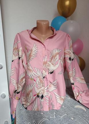 Рубашка с принтом