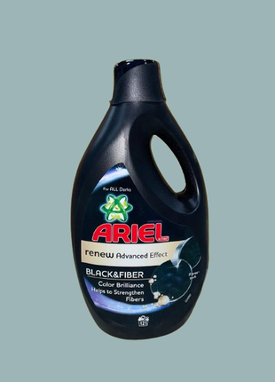 Гель для прання ariel black & fiber для чорного та темного 6 л