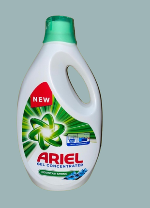 Універсальний гель для прання ariel mountain spring 5,775 ml