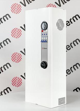Котел электрический viterm plus 10,5квт 380в (насос +группа безопасности)