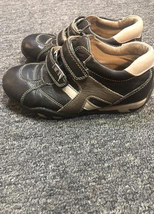 Туфли кожаные