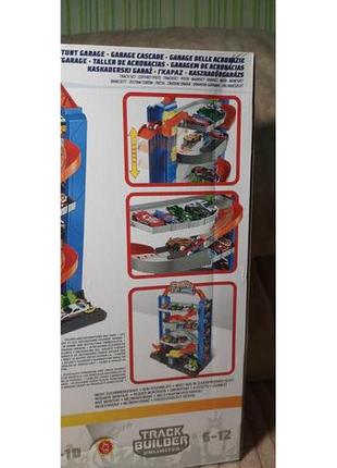 Трек hot wheels "track builder" трек hot wheels "stunt garage"10 фото