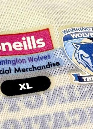 Брендовая спортивная футболка o'neills warrington wolves4 фото