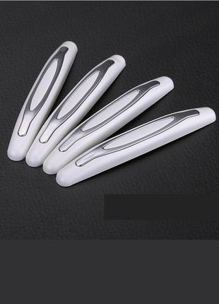 Захисна смуга дверей автомобіля білий 00822