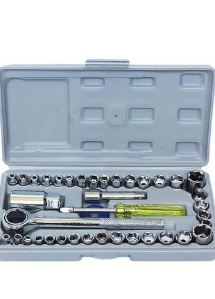 Набор гаечных ключей и головок aiwa из 40 предметов 00765