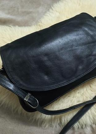 Сумка через плечо женская кожа clarks индии