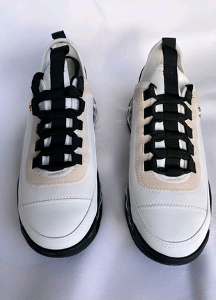 Chanel sneakers білий, кристалічний🔥4 фото