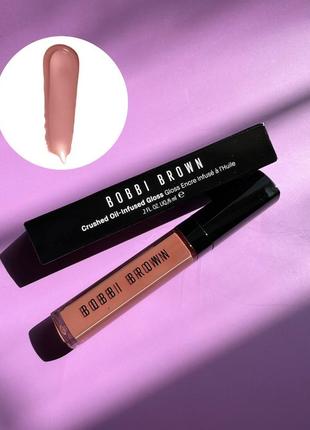 Bobbi brown crushed oil infused gloss free spirit блиск масло для губ1 фото