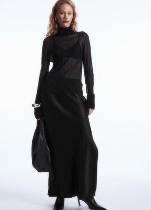 Полупрозрачный топ водолазка cos 1200836001