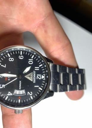 Наручний годинник механіка, германія спец версія hugo junkers нер6 фото