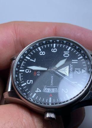 Наручний годинник механіка, германія спец версія hugo junkers нер8 фото