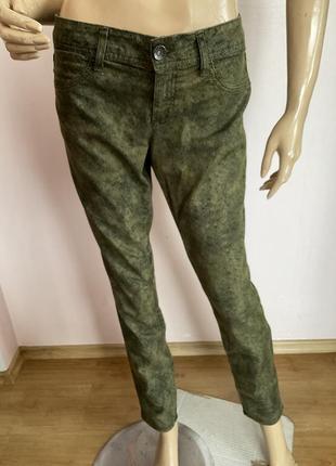 Завужені італійські штани з еластамом /l/ brend benetton