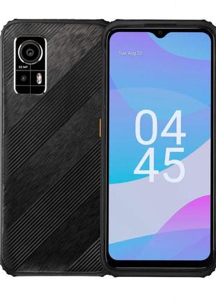 Смартфон agm h6 8/256gb black, nfc, ip68 / ip69k, 50+2/8мп, ips 6,56", tiger t606, 4900 мач