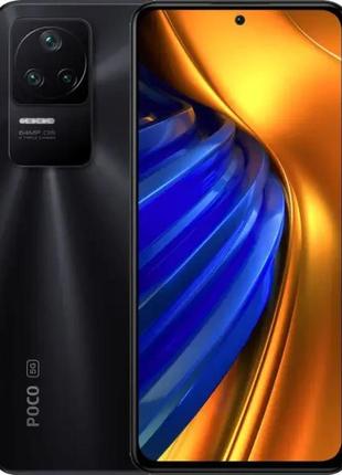 Смартфон xiaomi poco f4 6/128gb night black, nfc, 64+8+2/20мп, snapdragon 870, 2sim, 6.67", amoled, 4500 mah