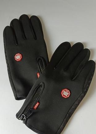 Спортивные зимние сенсорные  перчатки windstopper для мотоциклистов, велосипедистов и т.д.