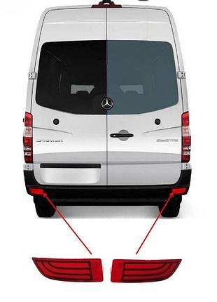 Задний неоновый габарит в бампер mercedes sprinter/volkswagen crafter (2006-2018)