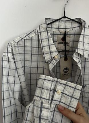 Мужская рубашка  в клетку тренд новая бренд