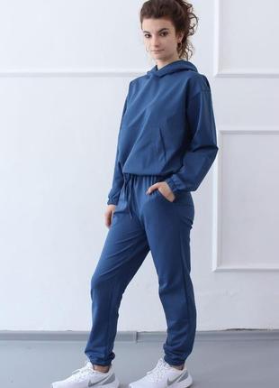 Повсякденний спортивний вільний костюм-котон new ballet grace xs-s m-l джинс чорний хакі