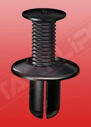 Клипса крепления бампера,защиты на форд