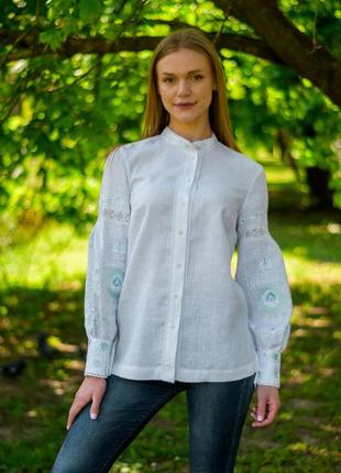 4630 вишиванка з мереживом