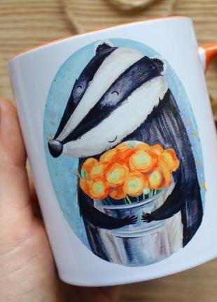 Чашка з ілюстрацією " весна - не час року! весна - стан душі!"