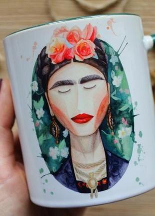 Чашка з ілюстрацією "фріда"