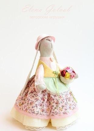 Зайчик квіткарка