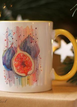 Чашка з інжиром