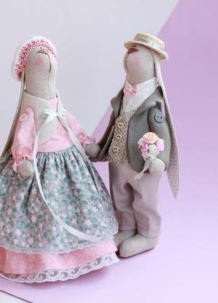 Пара зайчиков "нежность"